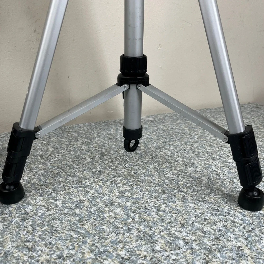 Digipower Tripod TP-TR53 Silver Aluminum Lightweight Camera Stand With Bag